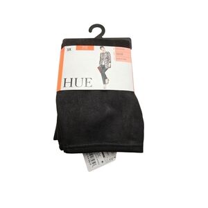 HUE Jet Black Cozy Leggings